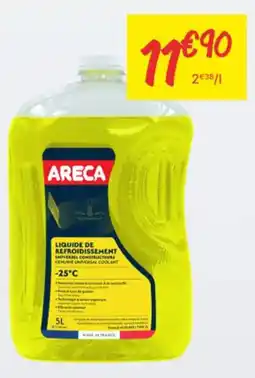 Carter-Cash ARECA Liquide de refroidissement offre