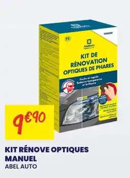 Carter-Cash ABEL AUTO KIT RÉNOVE OPTIQUES offre