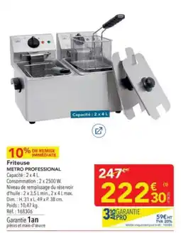 METRO METRO PROFESSIONAL Friteuse offre