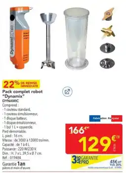 METRO Dynamix Dynamix offre