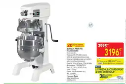 METRO Thunderbird batteur arm-40 offre