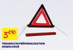 Carter-Cash TRIANGLE DE PRÉSIGNALISATION HOMOLOGUÉ offre