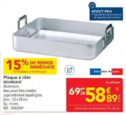 METRO BOURGEAT Plaque à rôtir offre