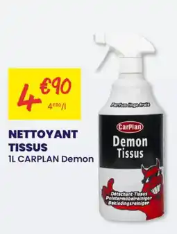 Carter-Cash CarPlan Demon Tissus offre