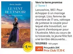 France Loisirs Anna Jacobs LE VENT DE L'ESPOIR offre
