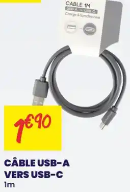 Carter-Cash Câble usb-a vers usb-c im offre