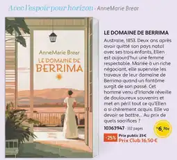 France Loisirs Le domaine de berrima offre