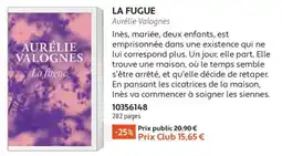 France Loisirs Aurélie Valognes La fuite offre