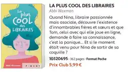 France Loisirs Abbi Waxman la plus cool des libraires offre