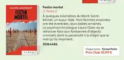France Loisirs Tome 2 Festin mortel offre