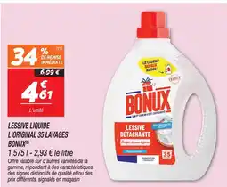 Netto Bonux lessive liquide l'original 35 lavages(b) offre