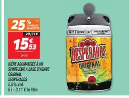 Netto Desperados original beer offre
