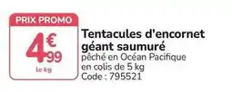 Promocash Promo - tentacules d'encornet géant saumuré offre