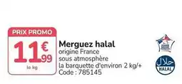 Promocash Promo - merguez halal offre