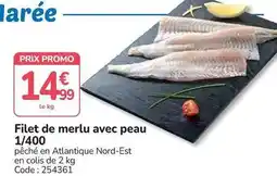 Promocash Promo - filet de merlu avec peau offre