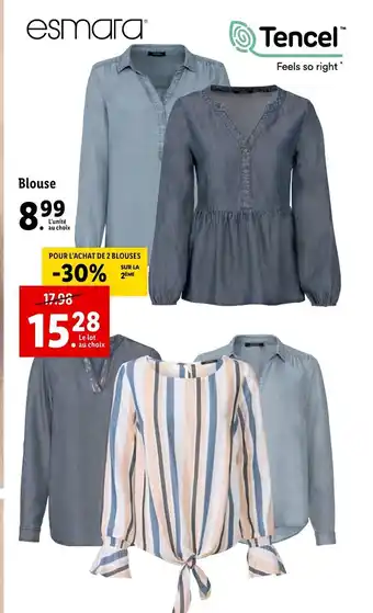 Lidl Blouse offre