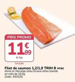 Promocash Promo - filet de saumon offre