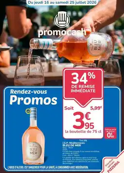 Promocash La bouteille de 75 cl offre