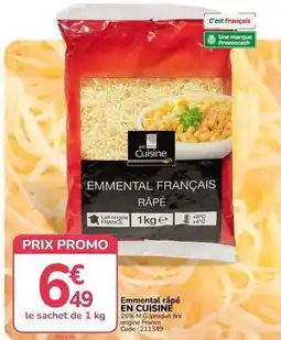 Promocash Promo - emmental rape offre