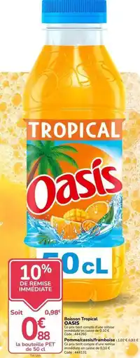 Promocash Oasis - tropical offre