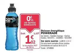 Promocash Boisson énergétique offre