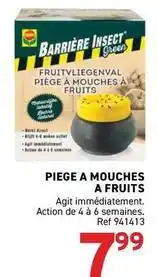 Trafic Piege a mouches a fruits offre