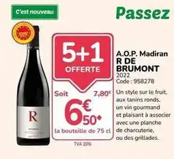 Promocash A.o.p. madiran r de brumont offre