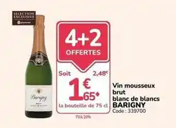 Promocash Brut - vin mousseux blanc de blancs offre
