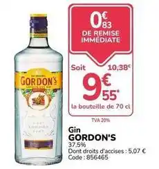Promocash Good - gin offre