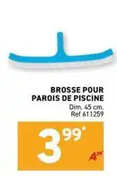 Trafic Dim - brosse pour parois de piscine offre