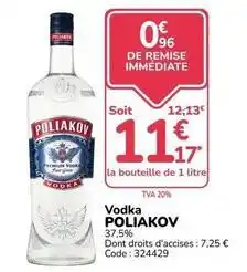 Promocash Poliakov - vodka offre
