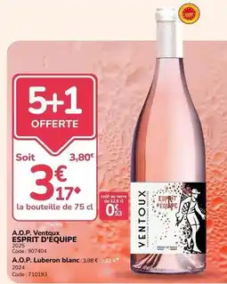 Promocash A.o.p. veneux offre