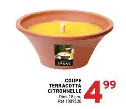 Trafic Dim - coupe terracotta citronnelle offre