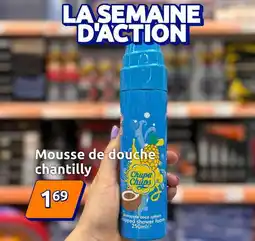 Action Chupa chups - mousse de douche chantilly offre
