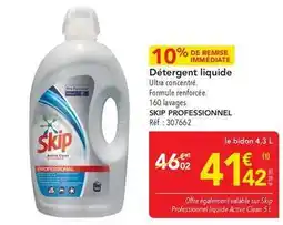 METRO Skip - détergent liquide offre