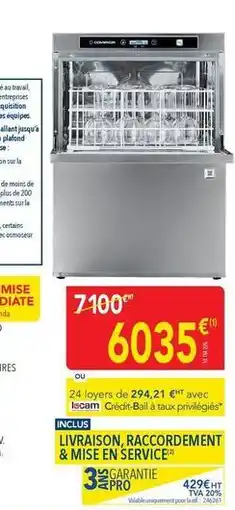 METRO Lego - livariano, racordement & mise en service offre