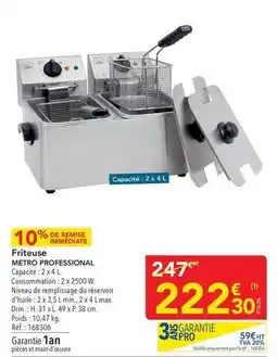 METRO Metro - friteuse offre