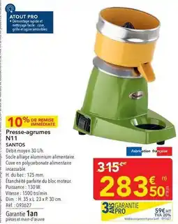 METRO Facile - presse-agrumes n11 offre