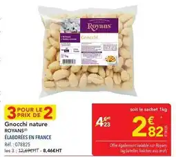 METRO Gnocchi nature offre