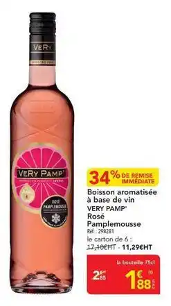 METRO Very pamp' - boisson aromatisée à base de vin offre