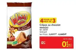 METRO Whaou! - crêpes au chocolat offre
