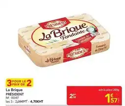 METRO Président - la brique offre