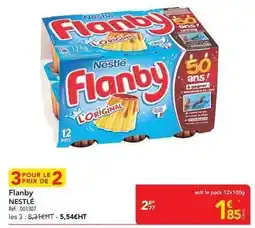 METRO Nestlé - flanby offre