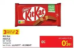 METRO Nestlé - kit kat offre