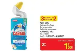 METRO Canard - gel wc offre