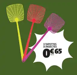 GiFi 3 tapettes a insectes offre