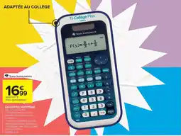 Carrefour Drive TEXAS INSTRUMENTS Calculatrice scientifique offre