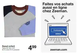 Zeeman ZEEMAN Sweat enfant offre
