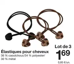 Zeeman Élastiques pour cheveux offre