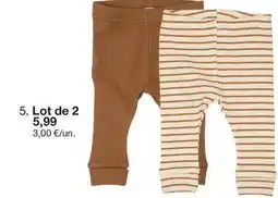 Zeeman Lot de 2 offre